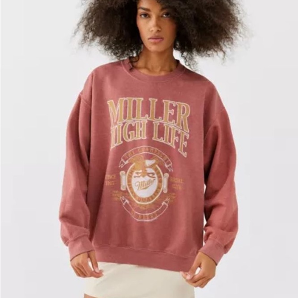 Urban Outfitters Miller High Life Crewneck